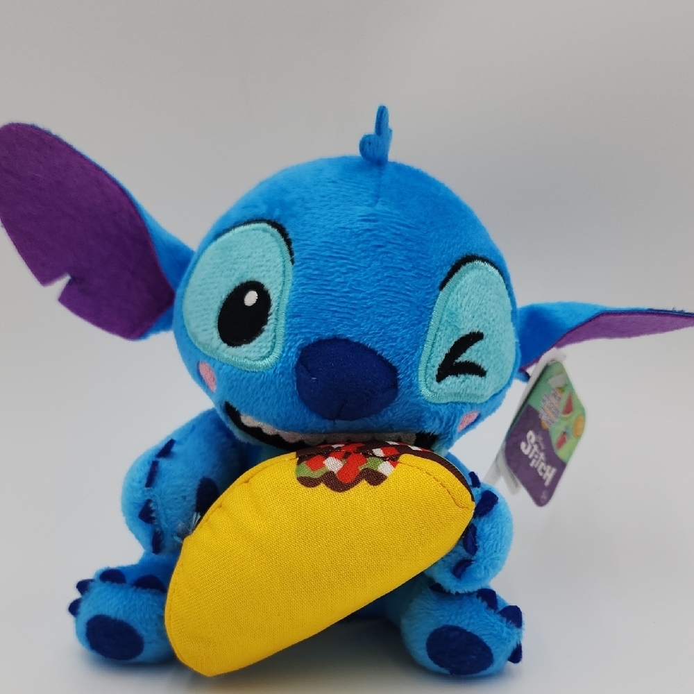 Stitch Of Lilo And Stitch Blue and Purple Stuffy Toy‎